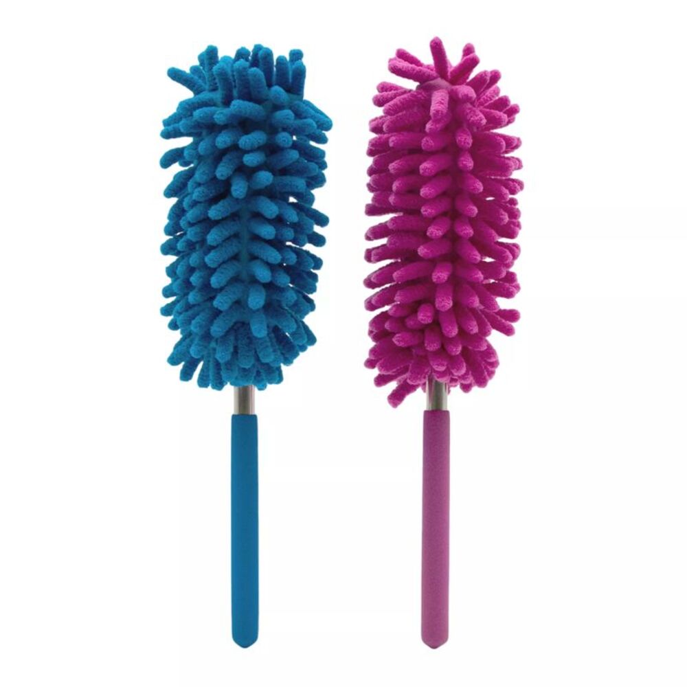 Smart Home Telescopic Flexible Adjustable 11"-30" Mini Dusters, Set of 2